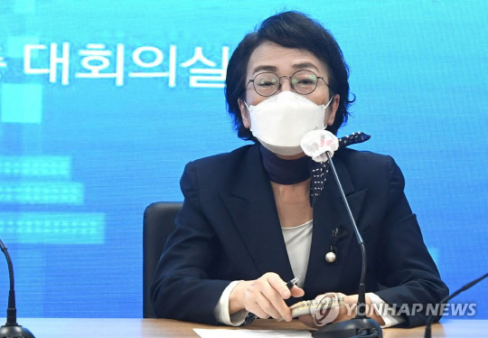 김진애 전 열린민주당 의원<연합뉴스>